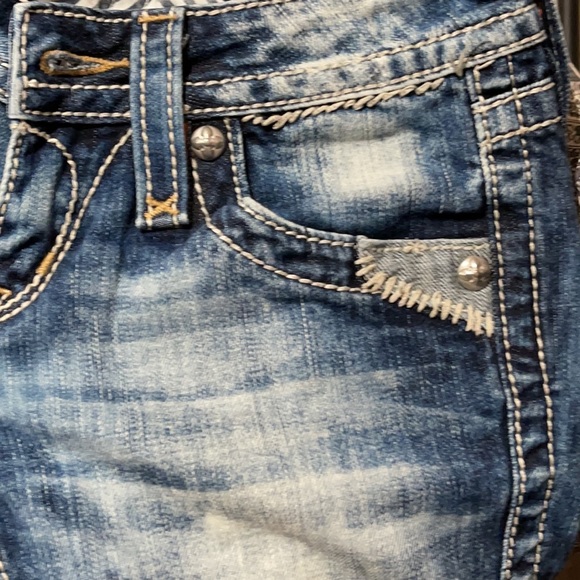 Rock Revival Karlie Capri 👖 Jeans SIZE 25🛍 - Picture 11 of 11